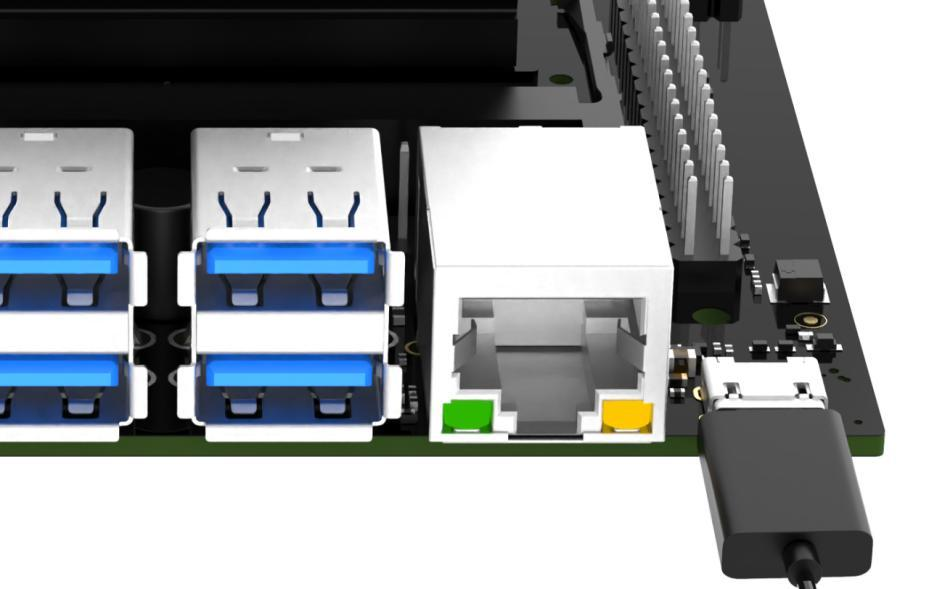 Jetson Nano Micro USB 数据线连接